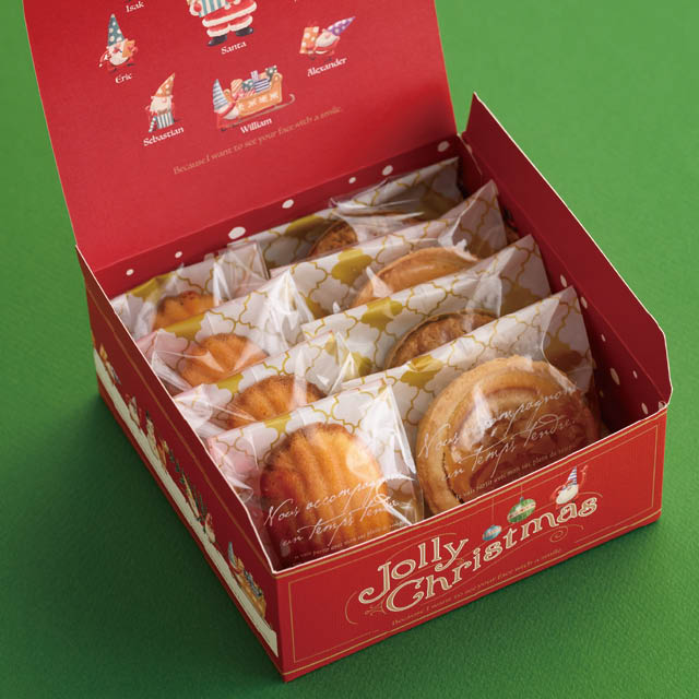 ニッセクリスマスギフトボックス-S(W160×D160×H65): ギフト