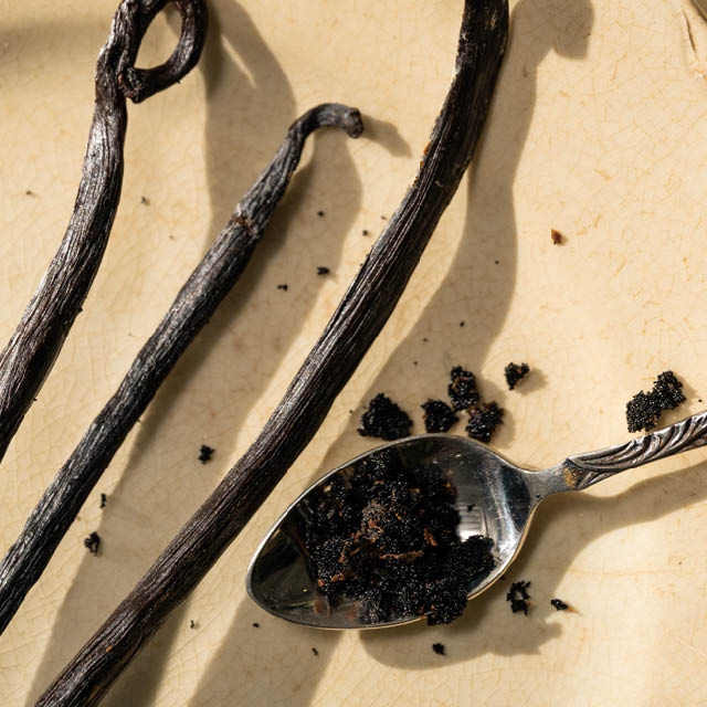 インドネシア産バニラビーンズ-10 10本入 W120×D5×H280