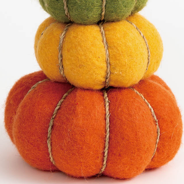 オータムデコレーション-1/かぼちゃ W210×D210×H300