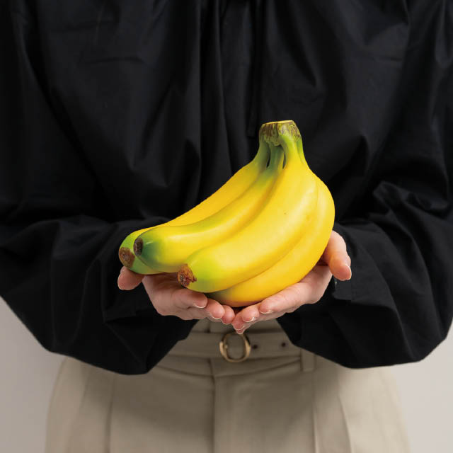 デコレーションフード-10/バナナ W105×D66×H160(バナナ)