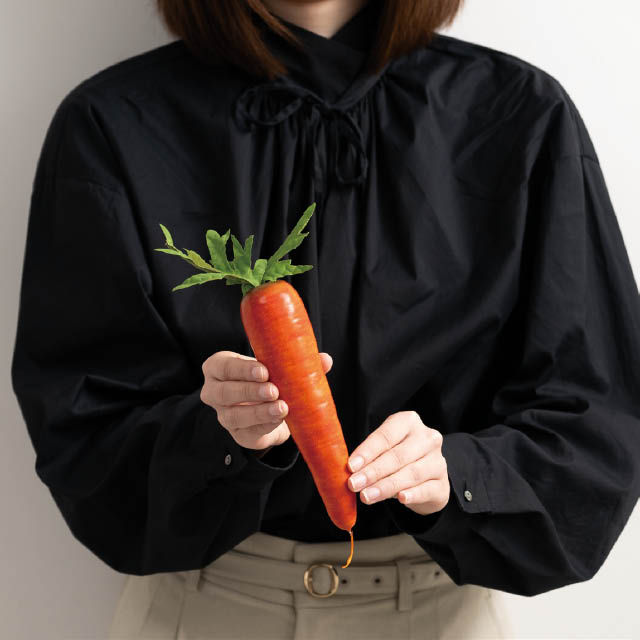 デコレーションフード-13/ニンジン 直径42×H260(ニンジン)