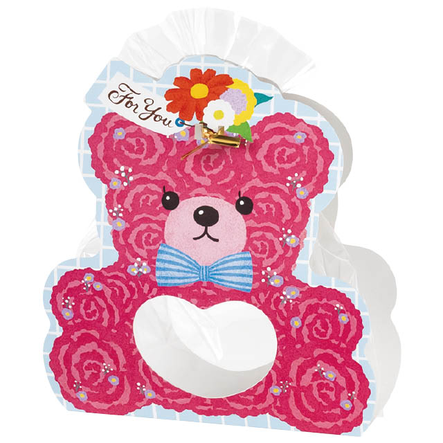 ファンシーベアカバーバッグセット-1 W140×D30×H170