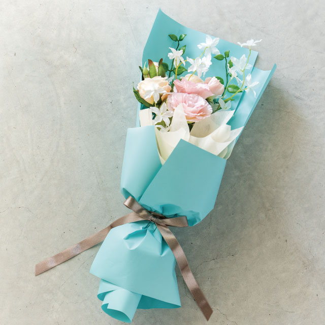 ラッピングカラーPPロール-36/ペールターコイズ ペールターコイズ 50cm幅