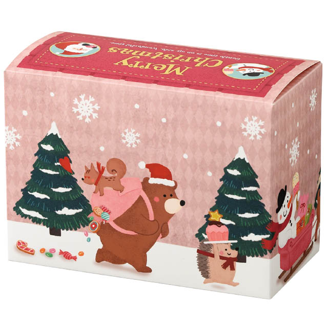 スイーツクリスマスギフトボックス-M(W168×D84×H120): ギフト