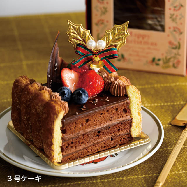 クリスマスフルリールケーキピック-5 W65×D25×H90(PC5)