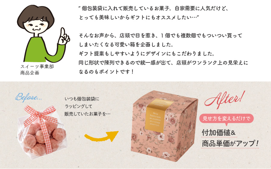 キューブボックス/ソフトピンクフラワー ソフトピンクフラワー W75×D75×H75