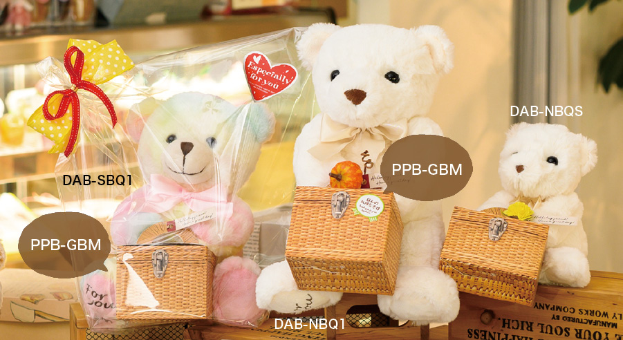 フォトプリントバスケットギフトボックス-M W100×D80×H115