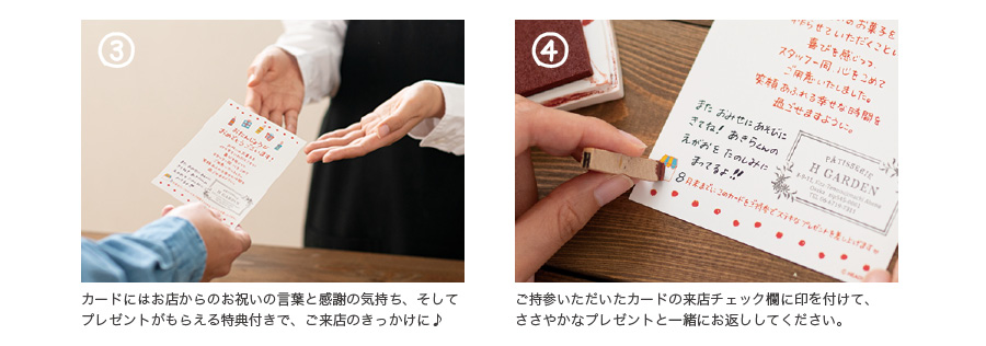 【製菓店用】ケーキバースデイメッセージカード-2／ポップ W100×H148(ポップ)