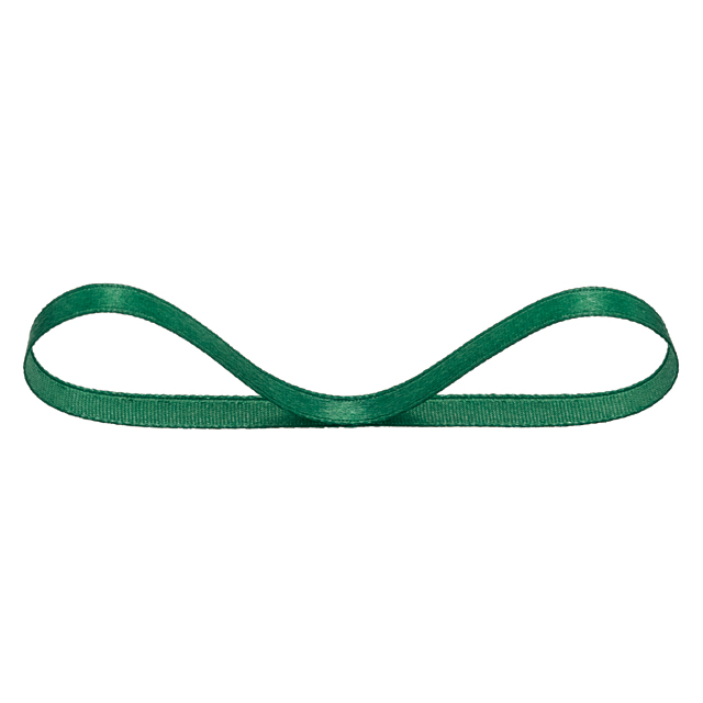 サテンリボンDARKGREEN6mm