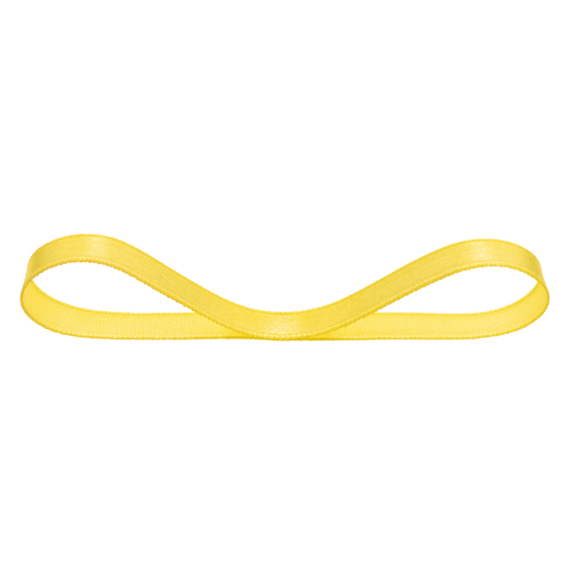 サテンリボンYELLOW6mm