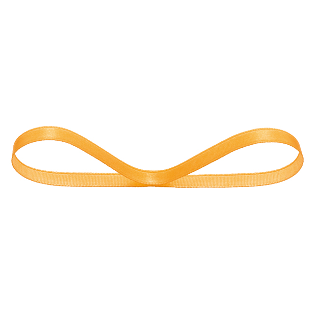 サテンリボンORANGE6mm