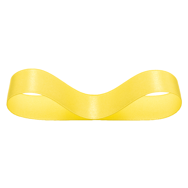 サテンリボンYELLOW19mm