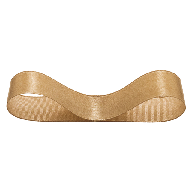 サテンリボンGOLD19mm