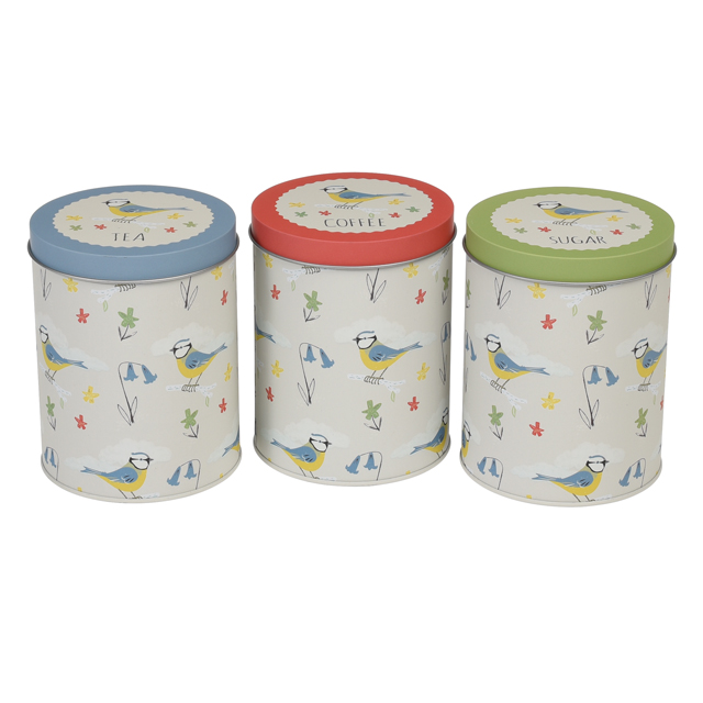 ブリキ缶 Blue Tit 1 1 雑貨 食品 小売商材 ギフト ラッピング用品 包装資材通販 Heads ヘッズ