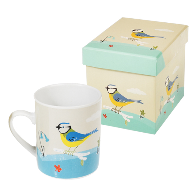 マグカップ Blue Tit 1 雑貨 食品 小売商材 ギフト ラッピング用品 包装資材通販 Heads ヘッズ