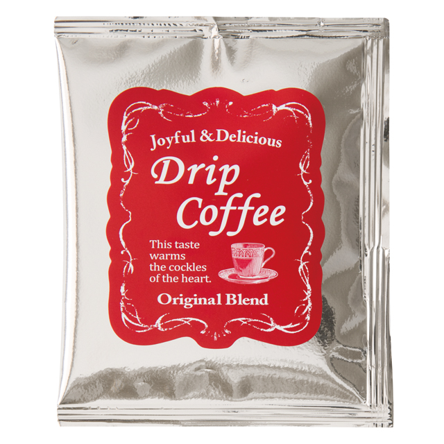 ドリップコーヒー/オリジナルブレンド-3(W100×H120×D8 個包装): 雑貨・食品・小売商材｜ギフト、ラッピング用品、包装資材通販 HEADS  ヘッズ
