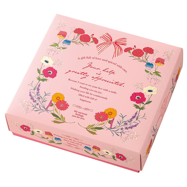 ブルーミーフラワーギフトボックス-L