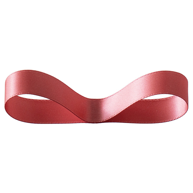 両面サテンリボンCORALPINK16mm