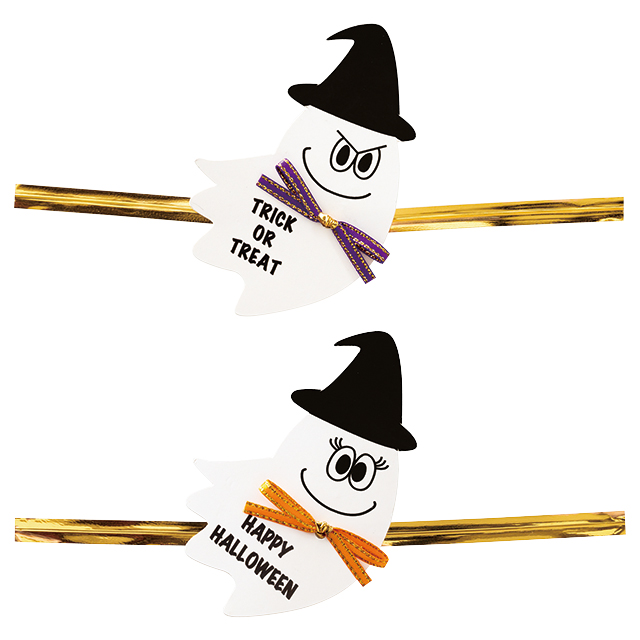 ハロウィンゴーストワイヤータイ-1