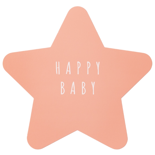 メッセージギフトカード-6/スターHAPPYBABY