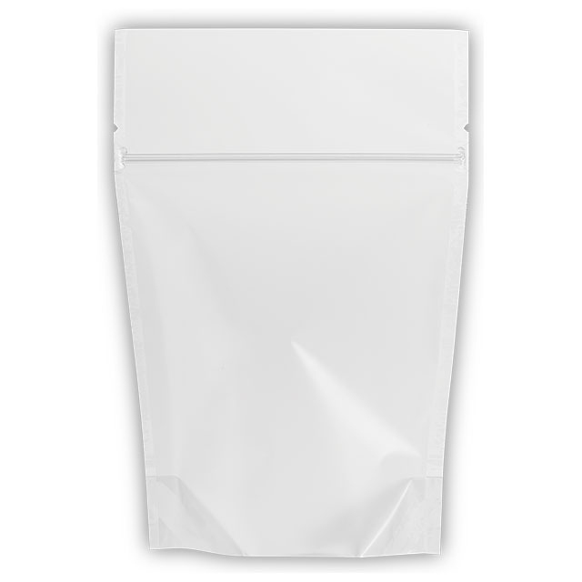 無地マットジップスタンドバッグ-3