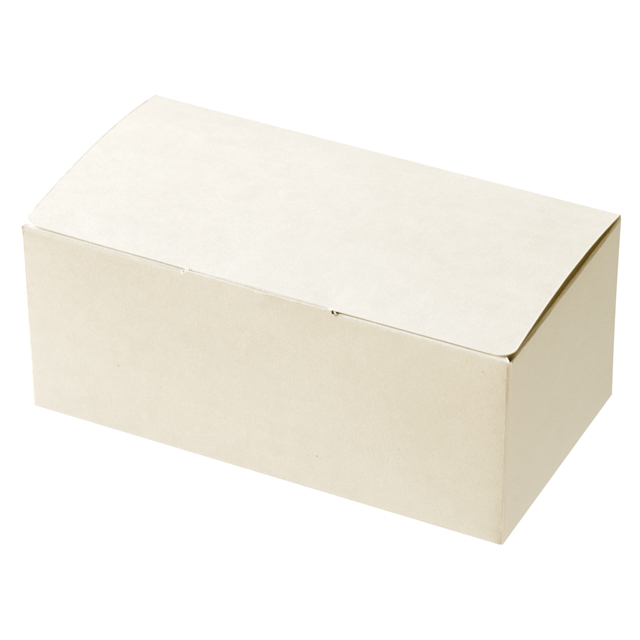 無地ギフトBOXワイド型/オフホワイト-S