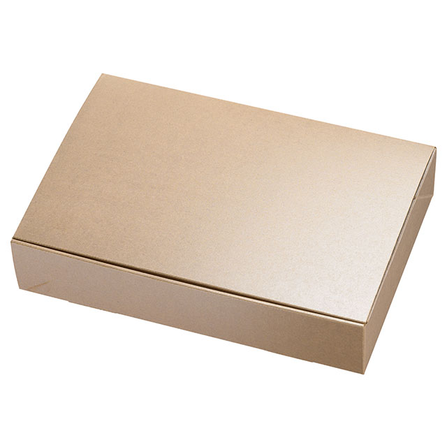 無地ワンタッチギフトBOX-1/メタリックベージュ