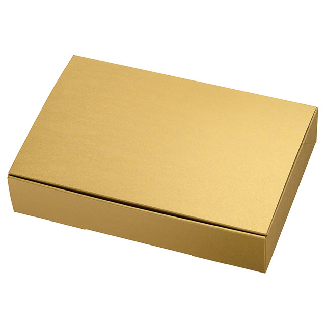 無地ワンタッチギフトBOX-1/メタリックゴールド