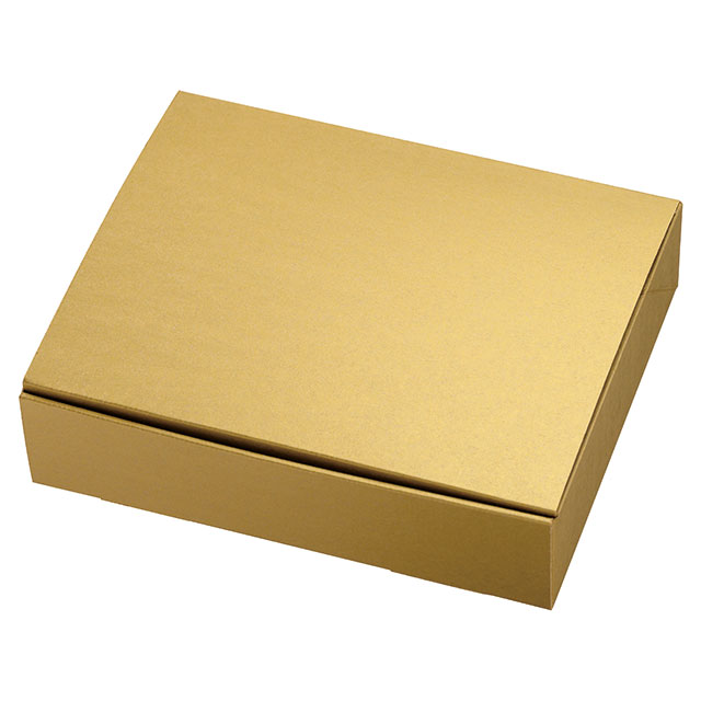 無地ワンタッチギフトBOX-2/メタリックゴールド