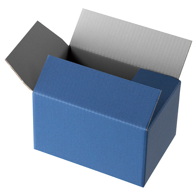 無地ツートーン撥水宅配ギフトBOX-4/ネイビー