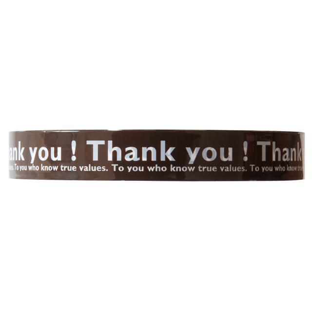 セキスイ まいどテープ 「Thank You(白)」 15mm×25m 白 (1ケース100巻入) C50X13 - 1