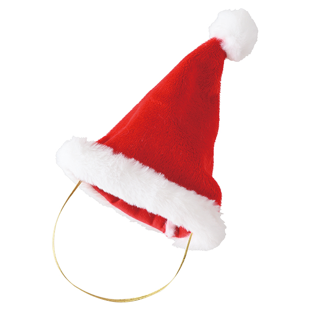 クリスマスサンタ帽子-1: ラッピング用造花・小物・雑貨｜ギフト、ラッピング用品、包装資材通販 HEADS ヘッズ