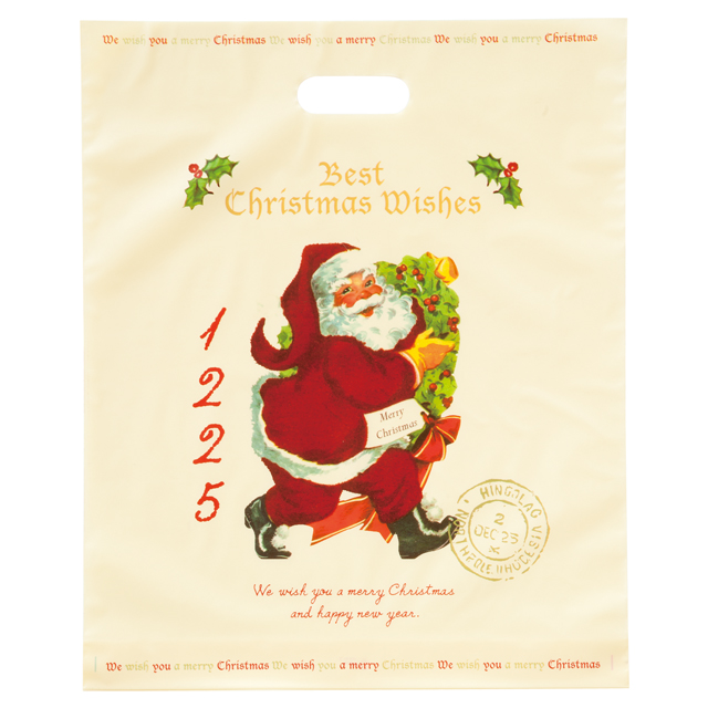 クリスマスアンティークサンタpeバック 2 2 レジ袋 手提げ袋 ギフト ラッピング用品 包装資材通販 Heads ヘッズ クリスマスアンティークサンタpeバック 2 2 レジ袋 手提げ袋 ギフト ラッピング用品 包装資材通販 Heads ヘッズ