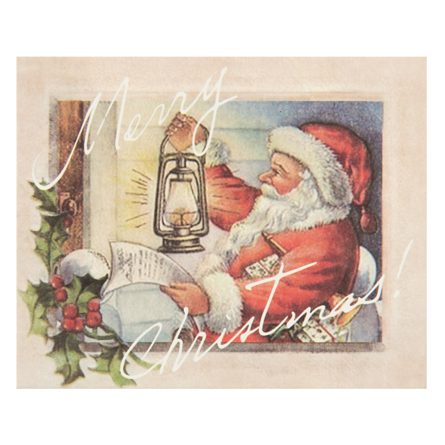 クリスマスカード　メッセージカード　クリスマス　サンタクロース
