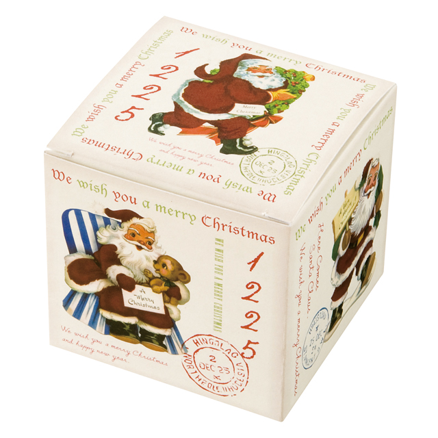 クリスマスアンティークサンタギフトBOX-SS