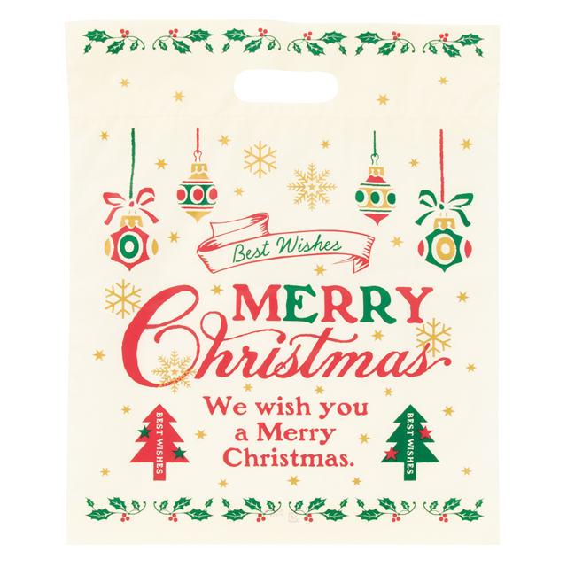 クラシカルクリスマスPEバッグ-3
