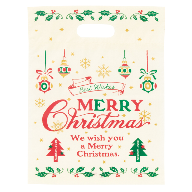 クラシカルクリスマスPEバッグ-4