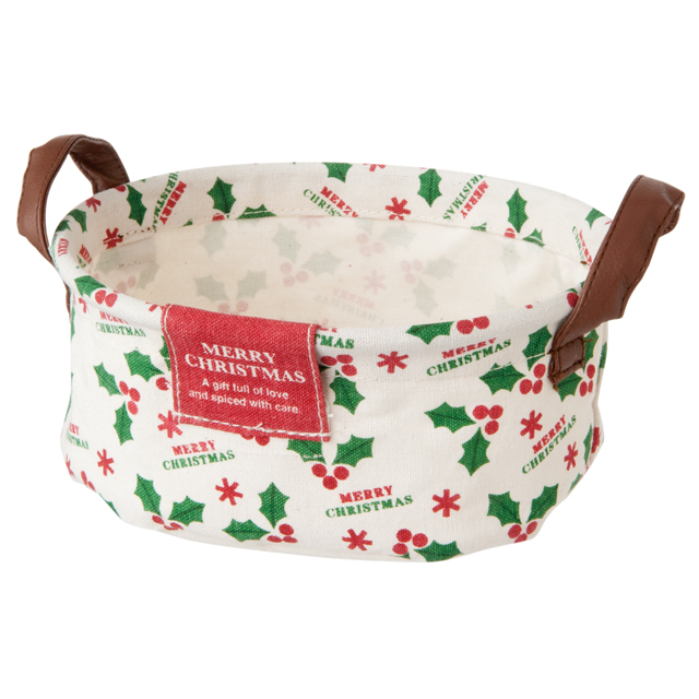 クリスマス柊オーバル布バスケット S オーバル カゴ カップ 花器 フレーム ギフト ラッピング用品 包装資材通販 Heads ヘッズ クリスマス柊オーバル布バスケット S オーバル カゴ カップ 花器 フレーム ギフト ラッピング用品 包装資材通販 Heads ヘッズ