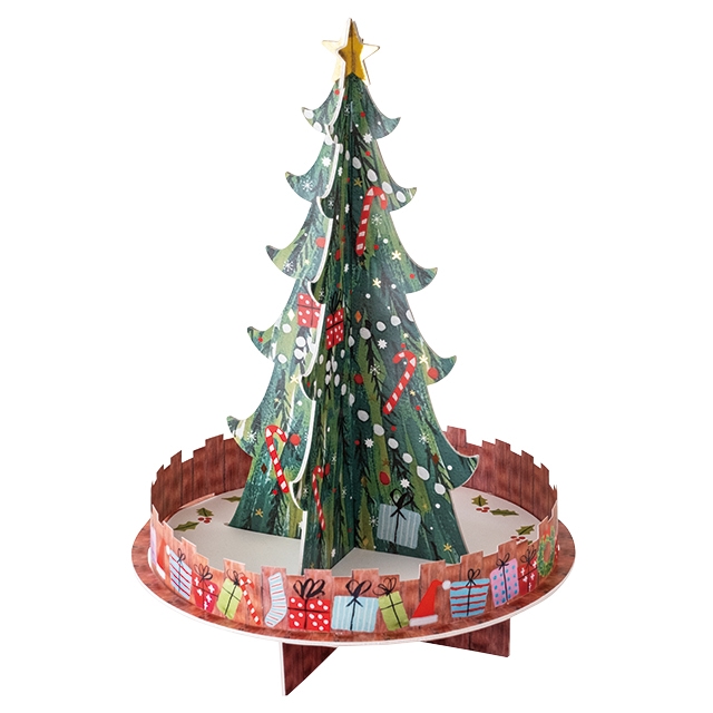 クリスマスツリー型組み立てディスプレイトレイ-1: 店舗装飾・什器｜ギフト、ラッピング用品、包装資材通販 HEADS ヘッズ