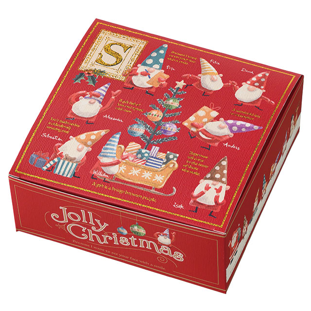 ニッセクリスマスギフトボックス-S(W160×D160×H65): ギフト