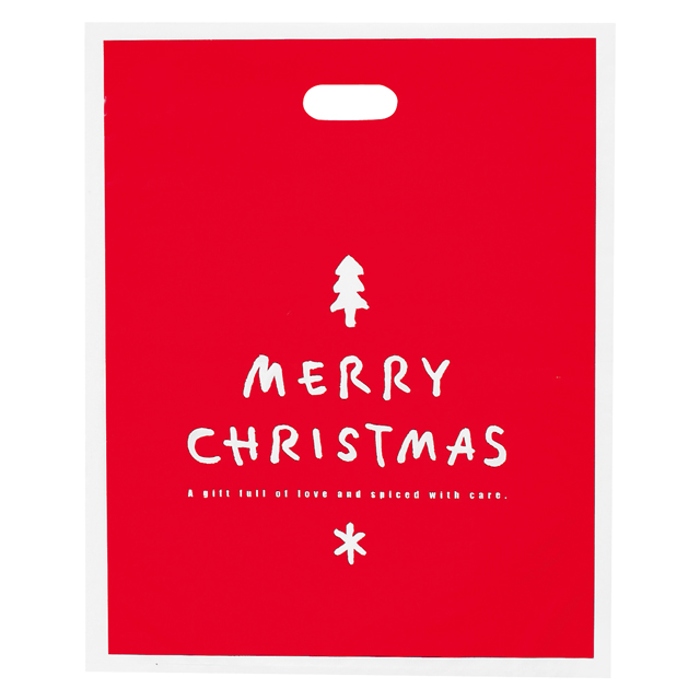 シンプルクリスマスPEバッグ-2