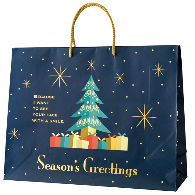 クリスマスオーナメントギフト紙袋-1｜ギフト、ラッピング用品、包装資材通販 HEADS ヘッズ