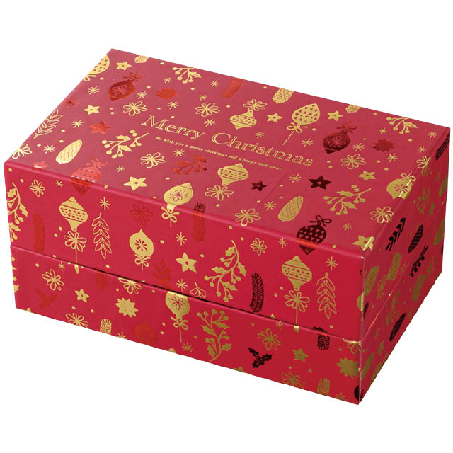 クリスマスオーナメントデザイン貼箱-S｜ギフト、ラッピング用品、包装資材通販 HEADS ヘッズ
