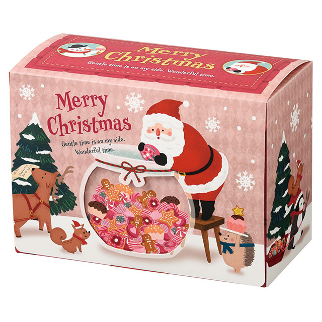 スイーツクリスマスギフトボックス-M(W168×D84×H120): ギフト