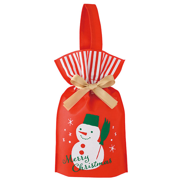 雪だるま不織布バッグ-XS