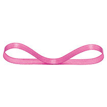 片面サテンリボンROSEPINK6mm