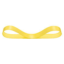 片面サテンリボンYELLOW10mm