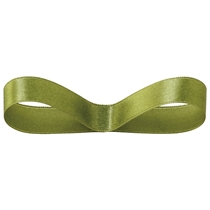 片面サテンリボンMOSSGREEN16mm