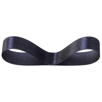 片面サテンリボンCHARCOAL16mm