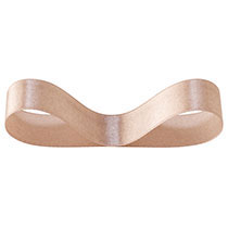 片面サテンリボンSMOKYBEIGE19mm